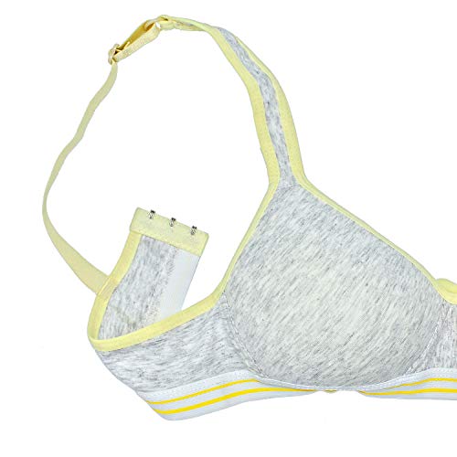 Big Girls Training Bras Slim Soft Cup Wireless Lightly Lined Foam Bra Pack of 64
