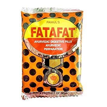 IndianStore4All Fatafat Ayurvedic Digestive Pills (10 Packs x 12g Each)