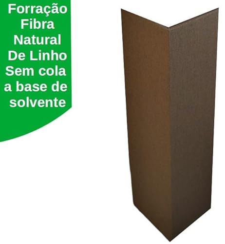 Arranhador para gato de canto de sofá em Fibra de linho Natural 4x mais resistente (Marrom)