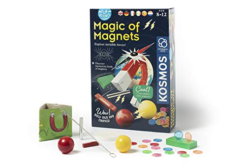 Thames & Kosmos , 7616595, Magic Of Magnets, Multi-Lingual Kit, Fun Science, Stem Experiment Kit, Ages 8+ - 7