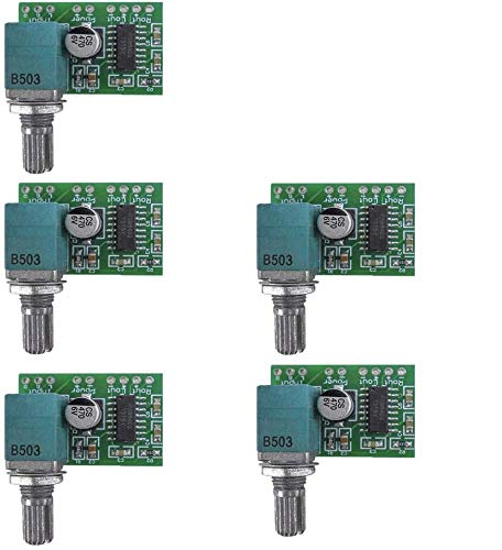 Mini PAM8403 5V Digital-Audioverstärker mit Potentiometer - 4 Stück