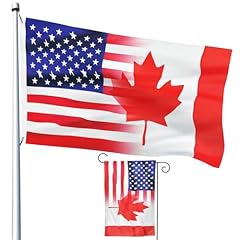 3：Usa Canadian Friendship Flag