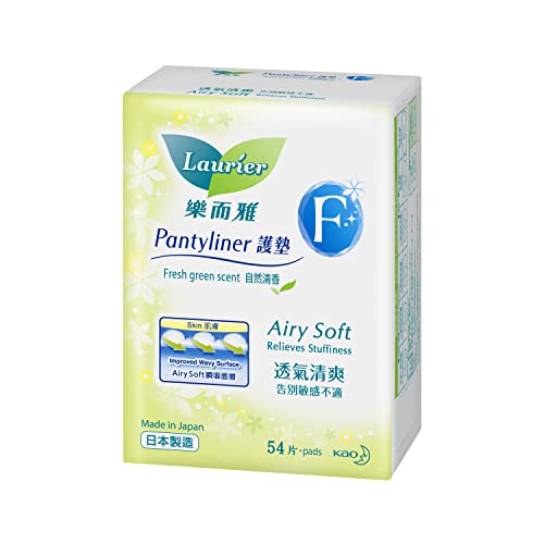 Laurier F Pantyliner Fresh Green Perfumed 54ct