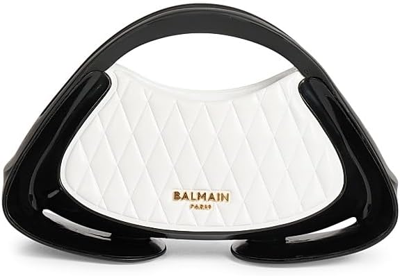 Balmain Jolie Small Madame Quilted Top-Handle Bag