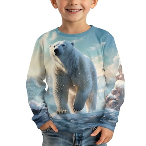 Children Long Sleeve Shirt for Kids Boys Girls Tshirt4