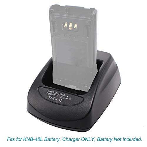 Aimtobest KSC-32 Charger Compatible for TH-D72A TK-2180 TK-3180 TK-5210 TK-5310 NX-5200 NX-5300 NX-5400 NX-410 NX-411 Radio KNB-48L KNB-33L KNB-L1 KNB-L2 KNB-L3 Battery by Aimtobest - Image 3