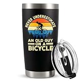 FUNITZ Gifts for Bikers - Cycling Tumbler 20oz - Cool Gifts for Cyclists Riders...