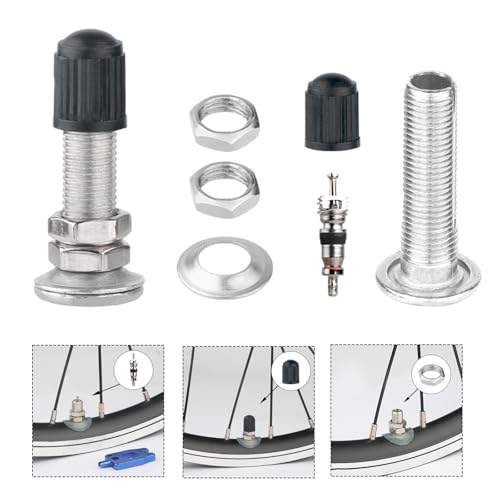Adaptador Duradero para Válvulas de Bicicleta Aouzsta Multicolor miniatura 2