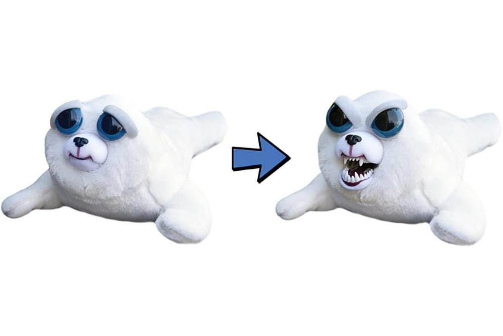 Plush Stuffed Harp Seal Pup 