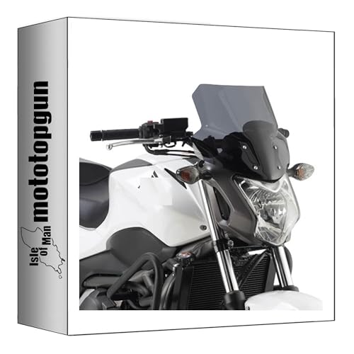 Bulle Givi D1112S fumée pour affronter le vent en Honda NC 750 S