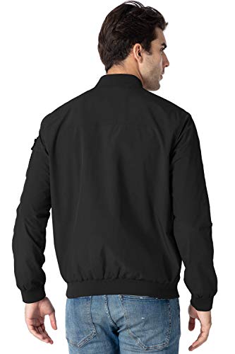 Rdruko Men'S Windbreaker Lightweight Bomber Jacket Causal Fashion Light Jacket thumb #1