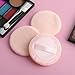 Molain Powder Puff For Face Makeup Setting 12 PCS Mini Pressed Loose Powder Body Make Up Sponge Blending Applicator Cosmetics Small Velour Beauty Press Foundation Pads Wet And Dry Makeup