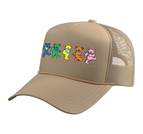 Gorra Trucker Vintage Grateful Dead Colorful Dancing Bears