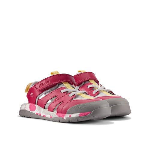 Clarks Girl's Steggy Roar Fisherman Sandal4