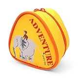 おさるのジョージ おにぎりポーチ ２個入る おにぎりケース 保冷保温 (ジョージ イエロー)