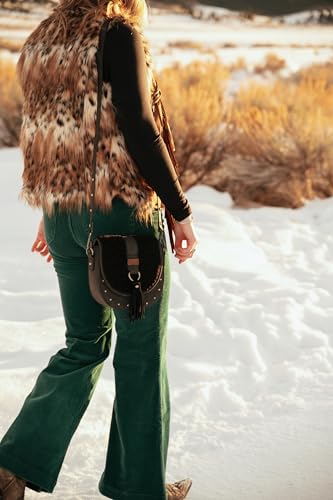 Wrangler Crossbody Bag Western Flap Purse for Women Travel4