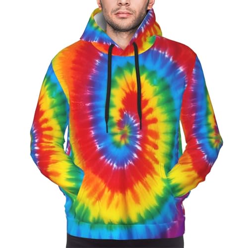 Sweat à capuche imprimé hippie homme pour vos sorties en plein air