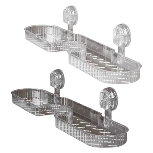 Shower Organizer Shelf, Reusable And Removable Design, 44.6x10.5x11.5cm, Corner Shower