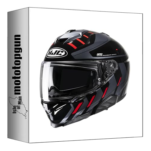 Casque intégral moto HJC i71 Simo MC1 XS aux finitions de précision