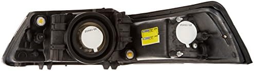 TYC Right Headlight Assembly Compatible with 2001-2004 Ford Mustang image 5