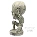 Lukitas Atlas Holding Up World Statue and Sculpture, Lifting The Earth Figurine Decor, Creative Ornament for Home Office Living Room, Resin 11.5''