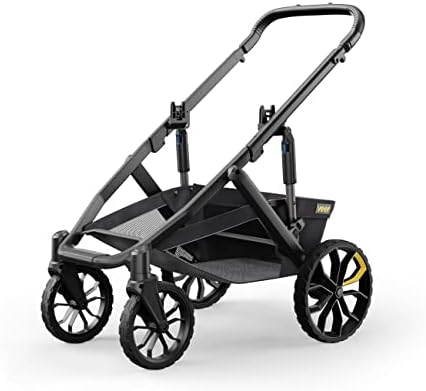 Veer Switchback &Roll Stroller Frame | 4 Wheel All-Terrain Stroller for Switchback Seat | Fits All Major Infant Car Seats (Adapters Sold Separate) | Shock Absorbing, Durable, Maneuverable, Collapsible