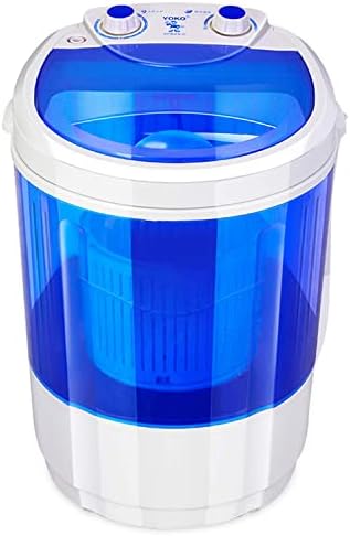 DENSORS Portable Single Tub Washer - The Laundry Alternative - Washing Capacity Less Than 1.2Kg - Portable Clothes Washer For Small Clothes Like Socks, Undergarments Etc - Travel Washing Machine