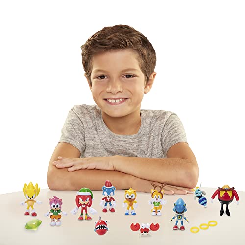 Sonic The Hedgehog Advent Calendar 2022 - 24 Surprises With Exclusive Collectible 2.5 Inch Holiday Action Figures! #TOP4