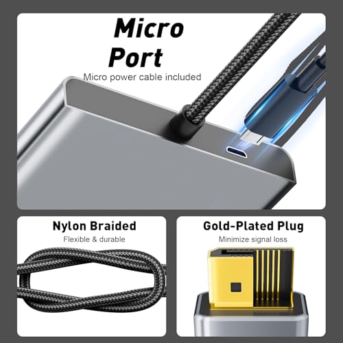 Splitter DP vers double DP adaptateur HDMI haute résolution UANTIN - 7