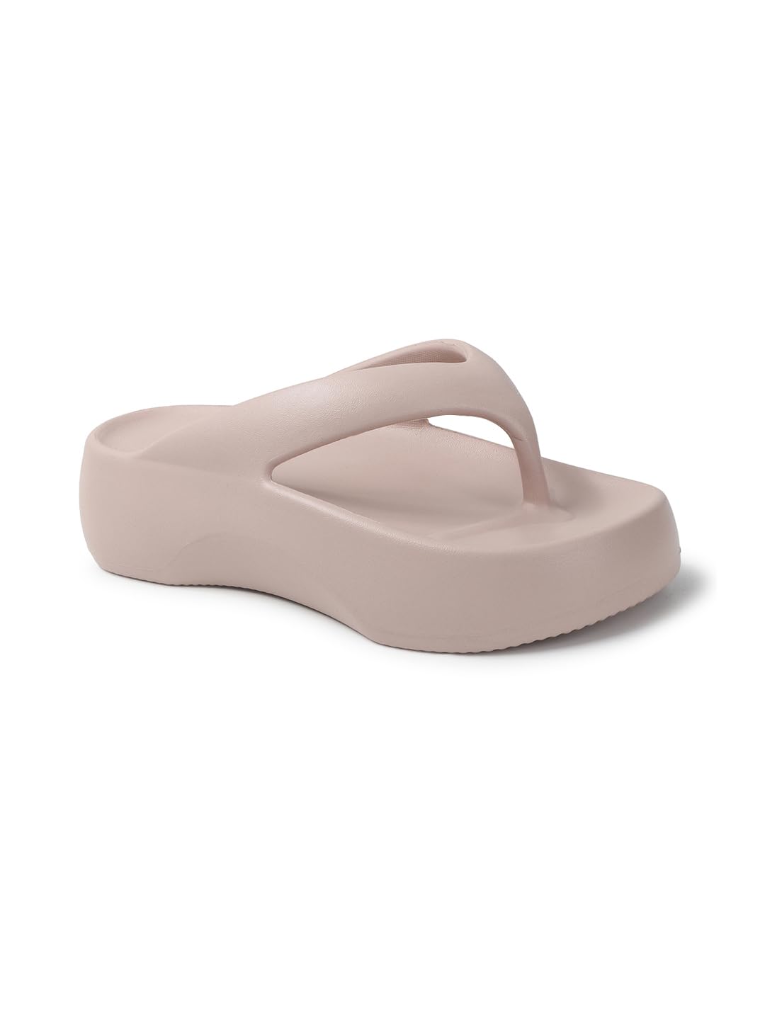 Women's Elevated Jelly Platform Thong Sandals