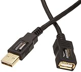 Alargador USB de 1 metro para conectar impresoras, cámaras, ratones, teclados y otros aparatos al ordenador