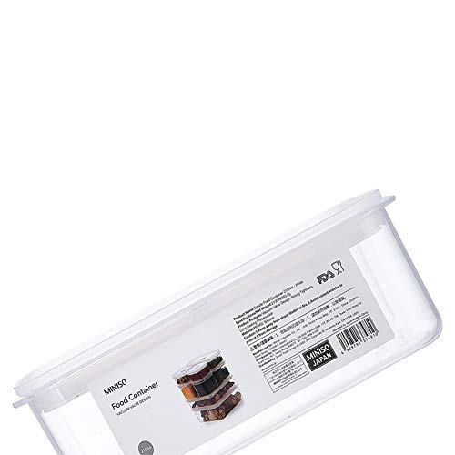 Image of MINISO Plastic Container - 2100 ml, White