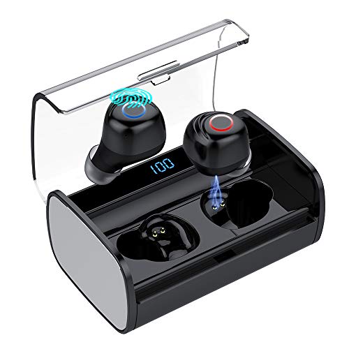 Wireless Earbuds Bluetooth Headphones IPX7 Waterproof Bluetooth Headset for Cell Phones 90H Playtime