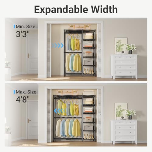 Foldable Lightweight Closet Shelf