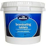 BioGuard Bromine Tablets, 25 lb, Less pH Sensitive, Effectively Eliminates Algae, Used for Low-Odor Sanitation