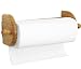 Greenco Premium Bamboo Wall Mount Paper Towel Holder
