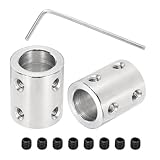 Ce connecteur durable, fabriqué en acier haute résistance et résistant à la chaleur, maintient une connexion fiable entre différentes spécifications d'arbre, optimal pour les moteurs, imprimantes 3D et modèles de bricolage. Le design de couplage cylindrique absorbe efficacement les chocs et réduit le bruit et l'usure, améliorant la durabilité et l'efficacité. Facile à installer avec un mécanisme à vis et à clé, il convient à une large gamme de tailles d'arbre, ce qui le rend parfait pour divers systèmes de servomoteurs et machines CNC.