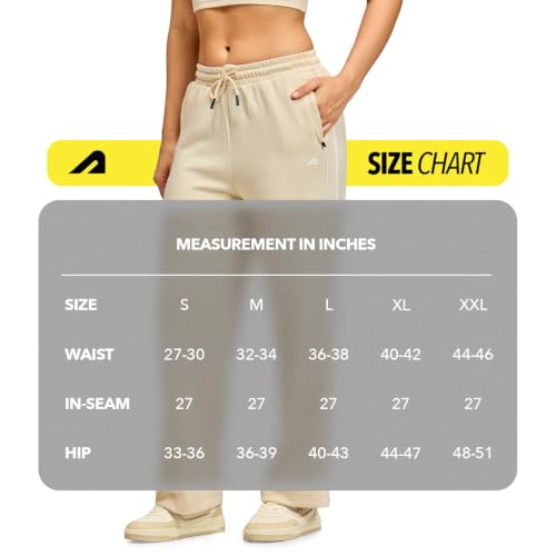 Image of Boldfit Track Pants for Woman, Trousers for Women Wide Leg, Gym Pant with Pockets, Adjustable Drawstring Waist Lower, Workout & Running Women Sports Joggers