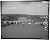 HistoricalFindings Photo: Francis Scott Key Bridge,Potomac River,Washington,District of Columbia,DC,1