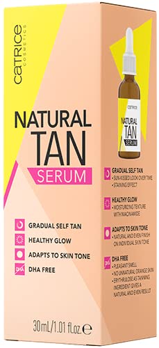 Catrice Natural Tan Serum, Intensivpflege, Konzentrat, Nr. 01 Light Tan, transparent, für Mischhaut, natürlich… - Image 4