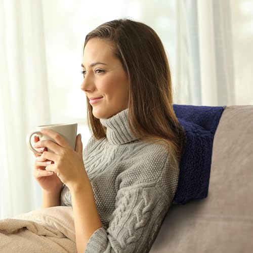 Appui-tête ergonomique de haute qualité pour fauteuil relax bleu - 6