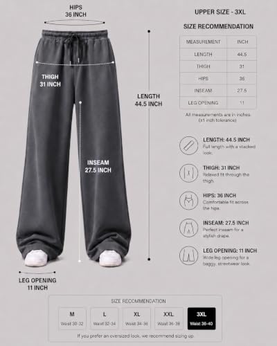 Image of Pure Cotton Men's Baggy Lower | Lower for Man Loose Fit with Pockets & Elastic Waist I Baggy fit Lowers for Gym, Jogging & Casual Wear