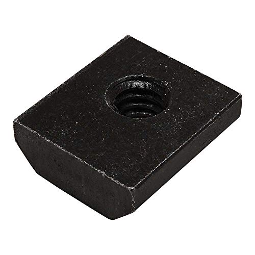 8020, 3202, 15 Series, 1/4-20 1/4 Steel Standard Slide in T-Nut - T Slot Accessories for 80/20 Aluminum Extrusion - Hardware Nuts (25 Pack)