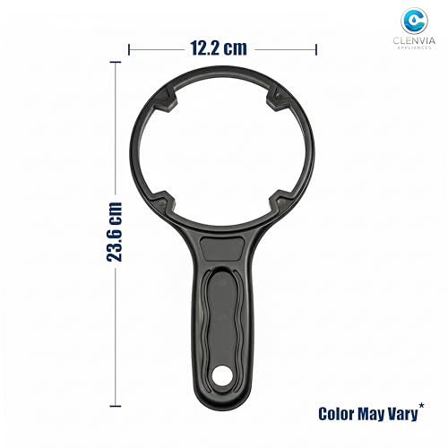 Image of 10 Inch 5 Micron PP Spun Filter for Water Purifier - 4 Pack + Pre-Filter Key (Spanner) | 150g High-Density | Food-Grade Material | Universal Fit | Compatible with 10 Inch Pre-Filter Housing