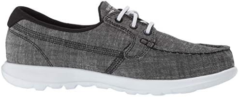 Skechers Women's Go Walk Lite-15433 Boat Shoe 6 Skechers Women's Go Walk Lite-15433 Boat Shoe