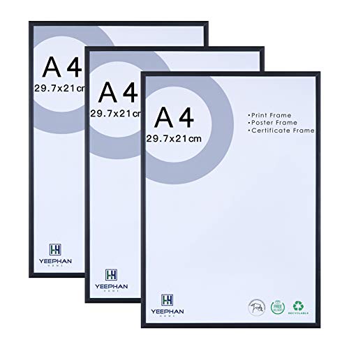 Cadre de protection certificat A4 anti reflets pour montage mural facile - 2