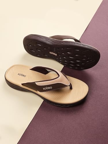Image of KOBURG Urbansole Men's Flip Flops - Comfortable & Durable Footwear