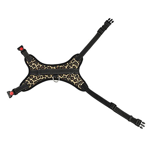 image for FakeFace Heavy Duty Dog Harness Pet Leash Lead Set for Small Medium La