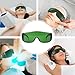 Dental Lab Safety Glasses Fit Over Safety Glasses Dental Eyewear for Teeth Whitening Light Anti-Fog Safety Goggles Eye Shield LED Protective Goggle, Perfect for Construction, Shooting, Lab Work, Green