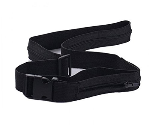 Preisvergleich Produktbild HCFKJ Reise-Diebstahl Brieftasche Gürtel mit Geheimfach Versteckt Stash Money Belt